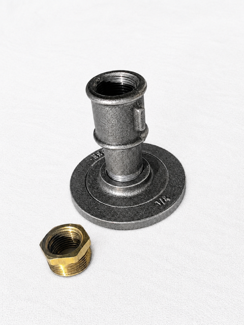 Rustik design ljusstake i gjutjärn/Ge ljusstumparna nytt liv